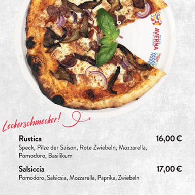 Pizzakarte, Seite 6