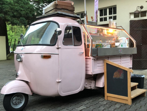 Eis-Ape beim Event