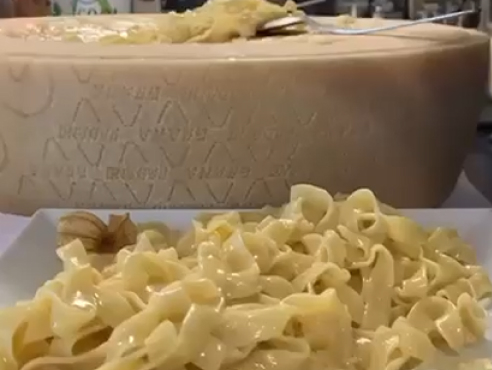 Catering: hausgemachte Tagliatelle